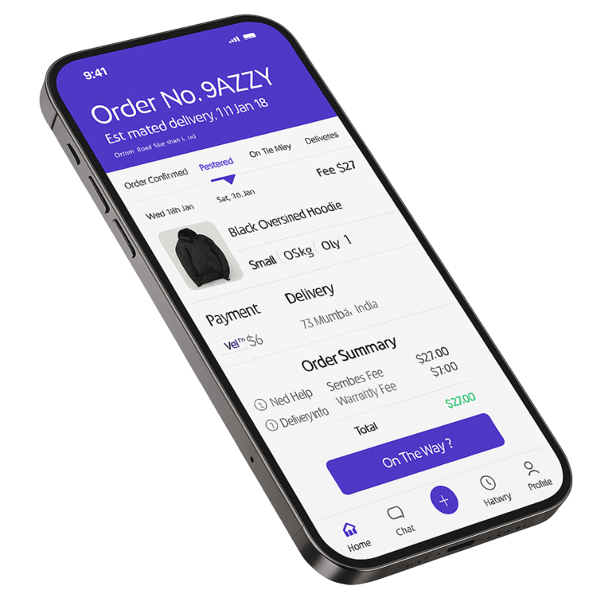 App step-by-step process